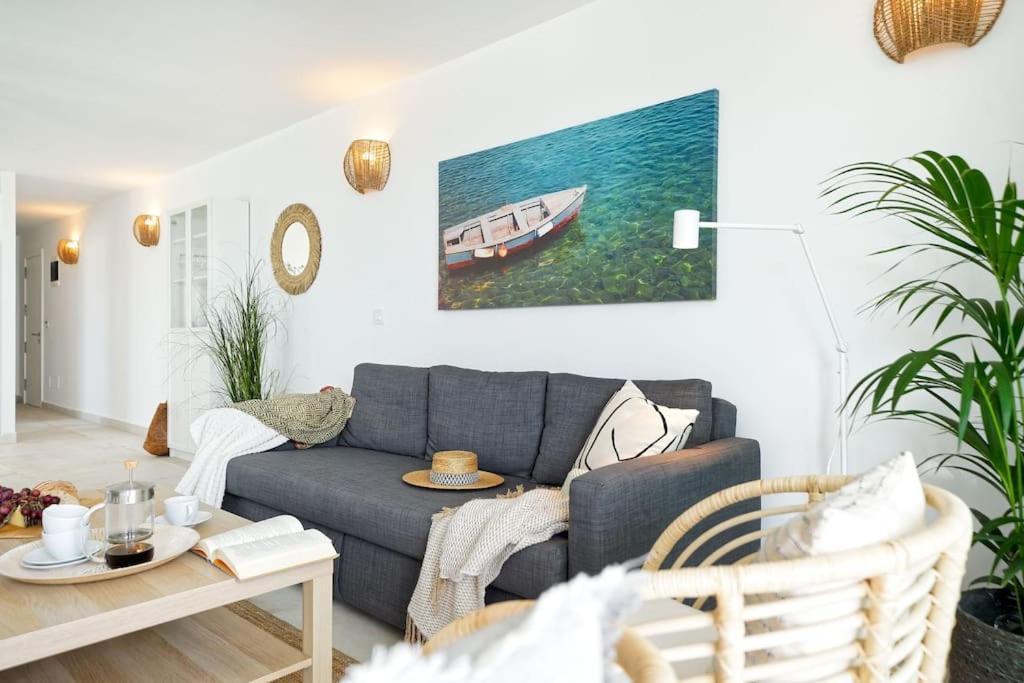 Amapola Blue Sea - Recien Reformado, Frente Al Mar Apartment San Agustin  Ngoại thất bức ảnh