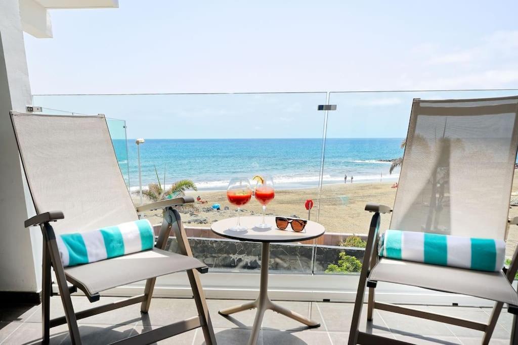 Amapola Blue Sea - Recien Reformado, Frente Al Mar Apartment San Agustin  Ngoại thất bức ảnh