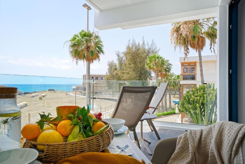Amapola Blue Sea - Recien Reformado, Frente Al Mar Apartment San Agustin  Ngoại thất bức ảnh