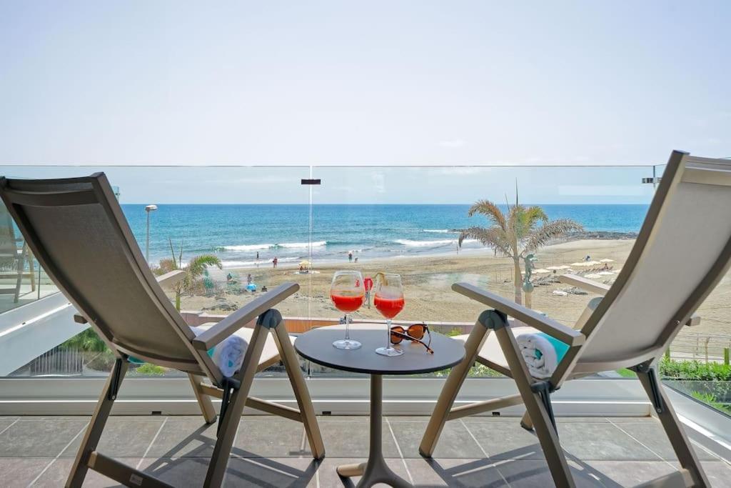Amapola Blue Sea - Recien Reformado, Frente Al Mar Apartment San Agustin  Ngoại thất bức ảnh