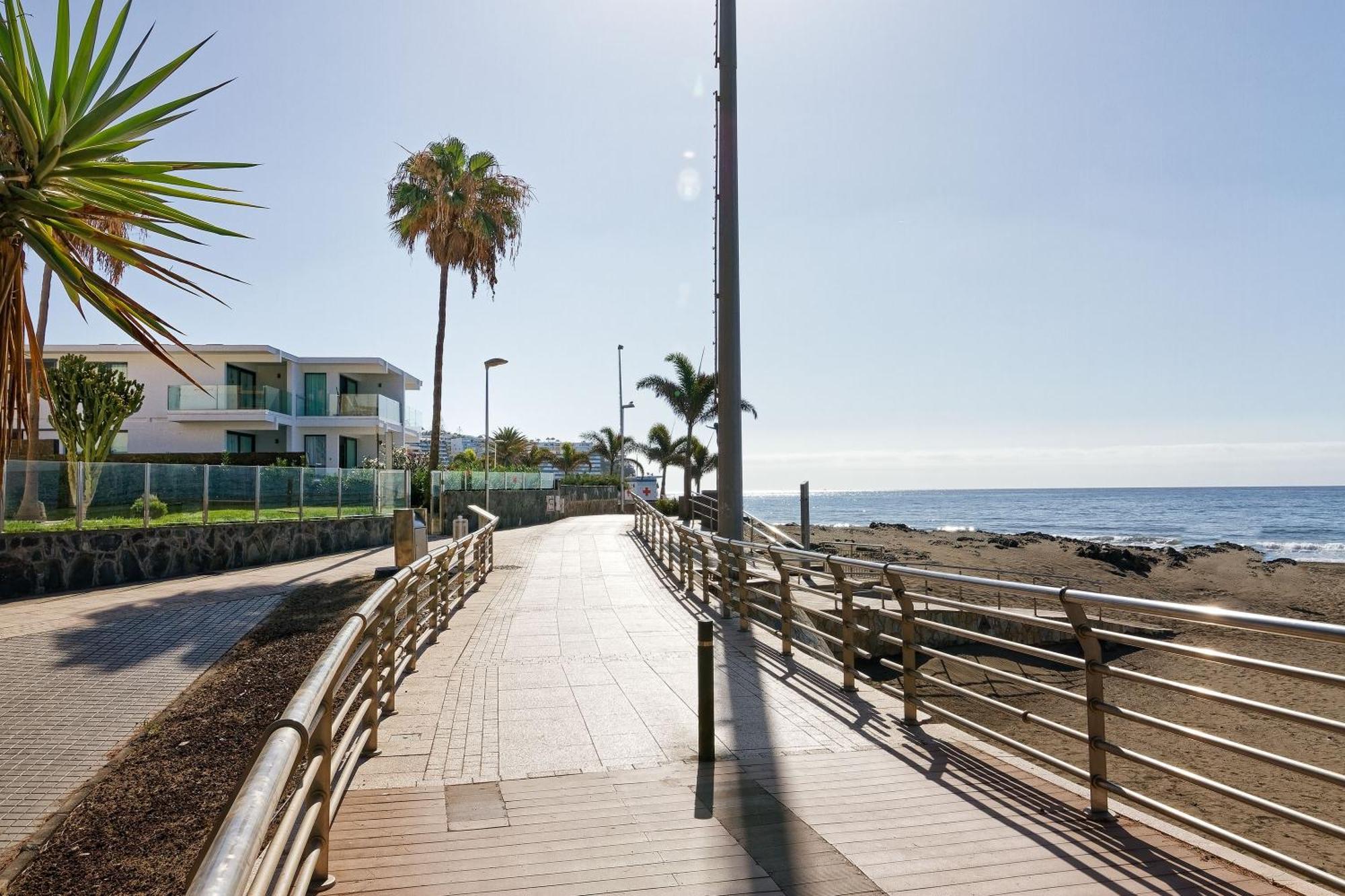 Amapola Blue Sea - Recien Reformado, Frente Al Mar Apartment San Agustin  Ngoại thất bức ảnh