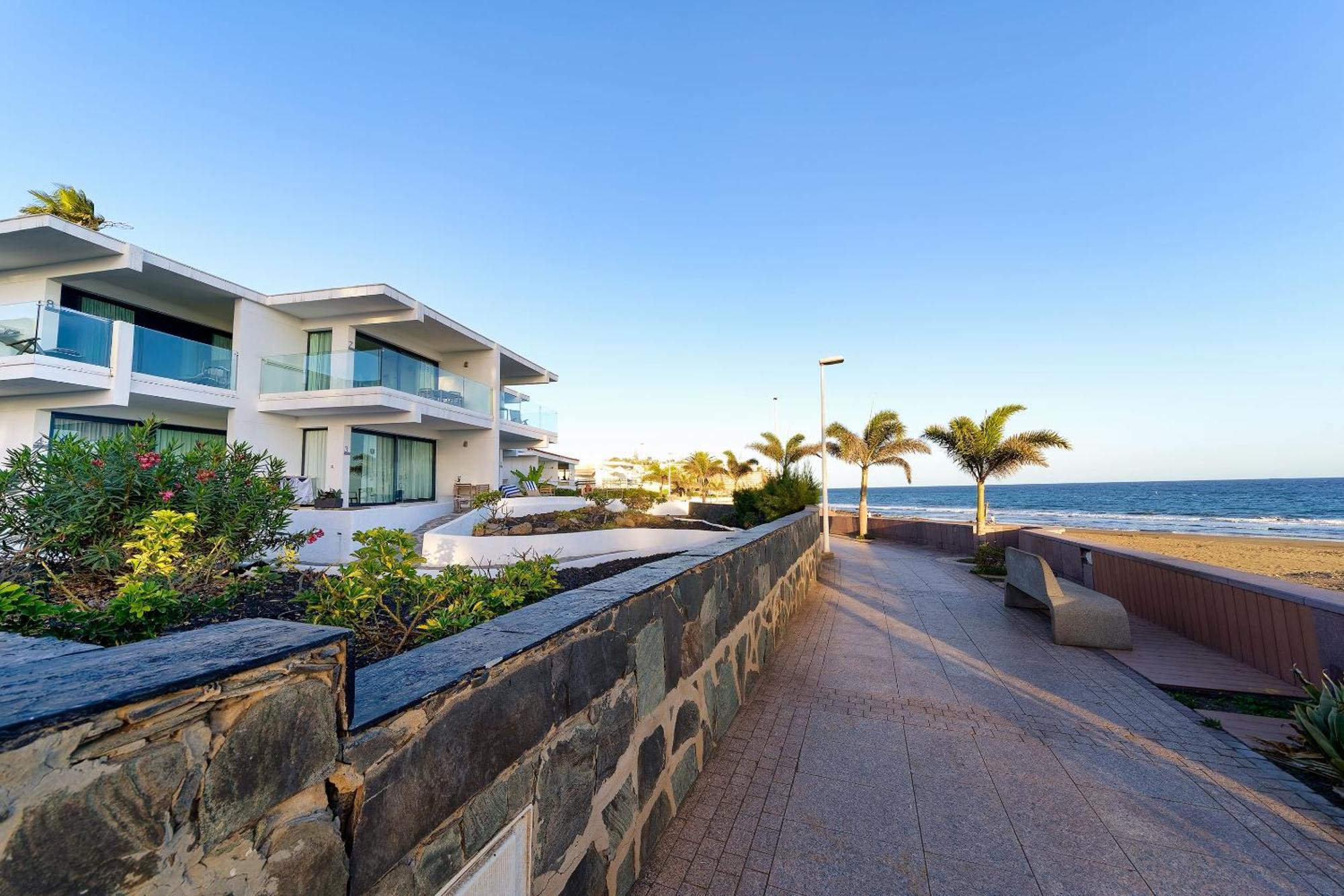 Amapola Blue Sea - Recien Reformado, Frente Al Mar Apartment San Agustin  Ngoại thất bức ảnh